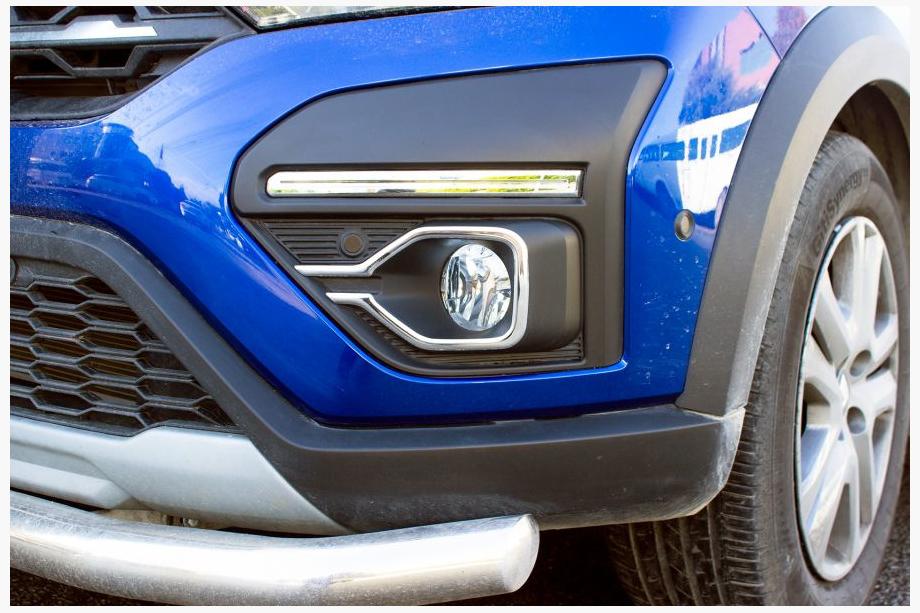 Dacia Jogger 2022– Kromirane obrobe meglenk (2 kos, nerjaveče jeklo) Image