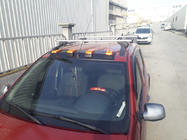 Dacia Sandero 2007–2013 Senčnik vetrobranskega stekla (LED, mat črna) fotografija 1
