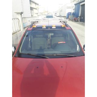 Senčnik vetrobranskega stekla (LED, mat črna) Renault Sandero 2007–2013 fotografija 3
