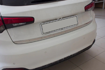 Fiat Tipo Cross 2021– Nerjaveča zaščitna letvica roba prtljažnika Carmos - turško nerjaveče jeklo fotografija 1