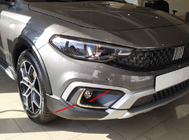 Fiat Tipo Cross 2021– Okrasni okvir meglenk, nerjavno jeklo fotografija 1