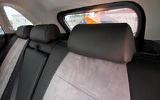 Toyota Rav 4 2019–2025 Avtosedežne prevleke eko usnje + tkanina + Antara Antara A0010 (celoten komplet) fotografija 11