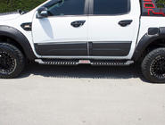 Fiat Fullback 2016– Bočne stopnice Dakar V2 brez LED (2 kos, kovina) fotografija 4
