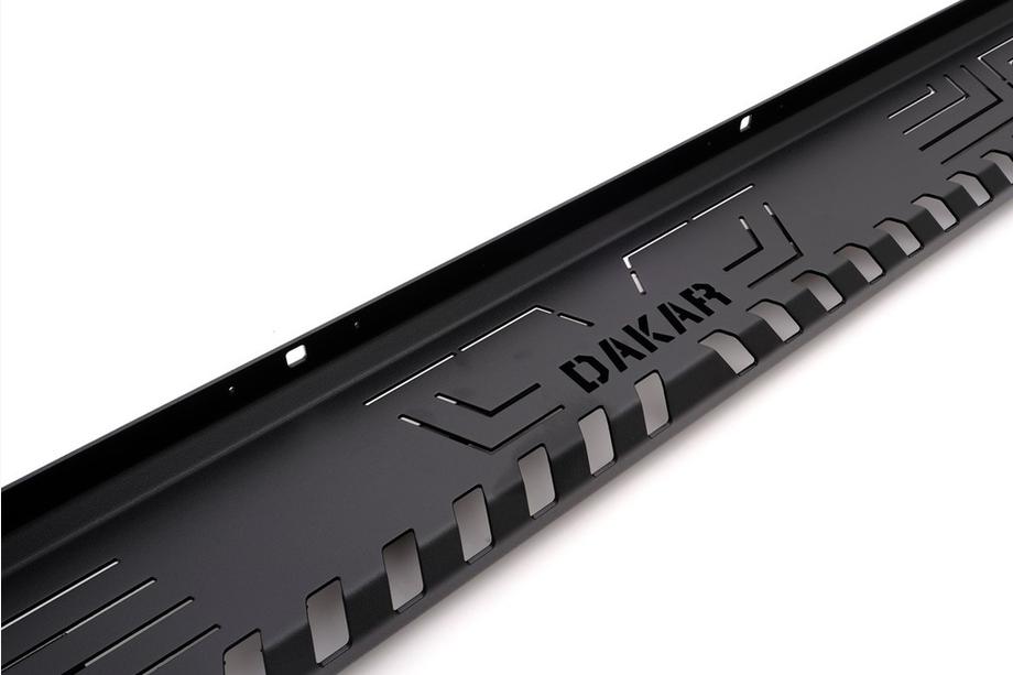Ford Ranger 2007–2011 Stranski pragovi Dakar V1 brez LED (2 kosa, kovina) Fotografija 4