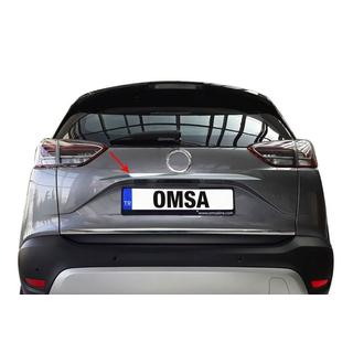 Kromirana letvica nad registrsko tablico (nerjaveče jeklo) Opel Crossland X 2017–2024 fotografija 4