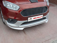 Ford Courier 2014–2023 Sprednji lip spojler odbijača (2017+, pripravljeno za lakiranje) fotografija 2