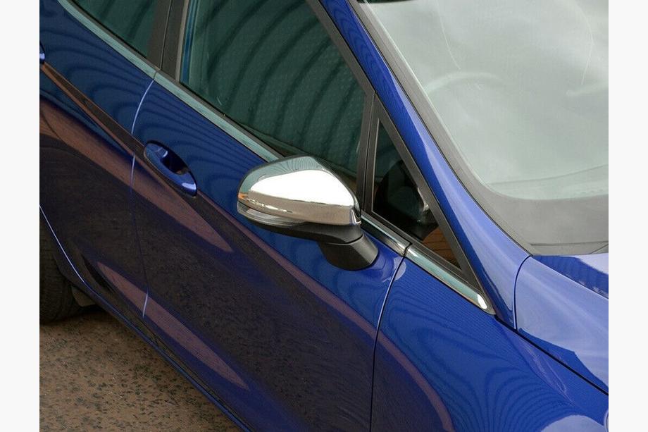 Ford Fiesta 2017– Kromirani pokrovi vzvratnih ogledal (2 kosa, nerjaveče jeklo) Image