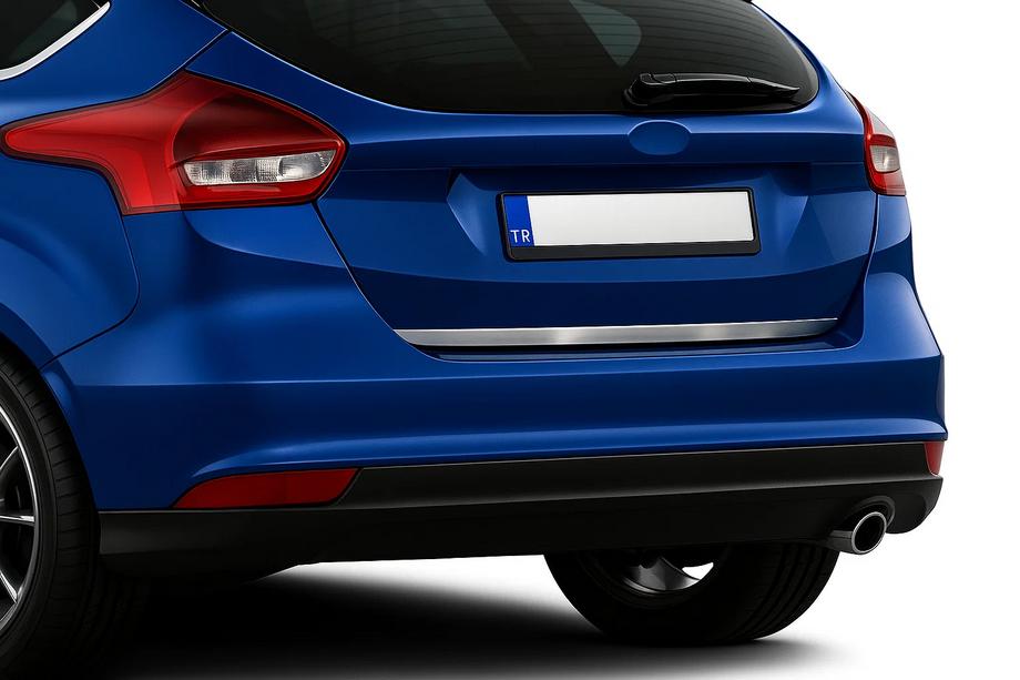 Ford Focus III 2011–2017 Nerjaveča letvica roba prtljažnika 2015-2017 (hatchback) Image