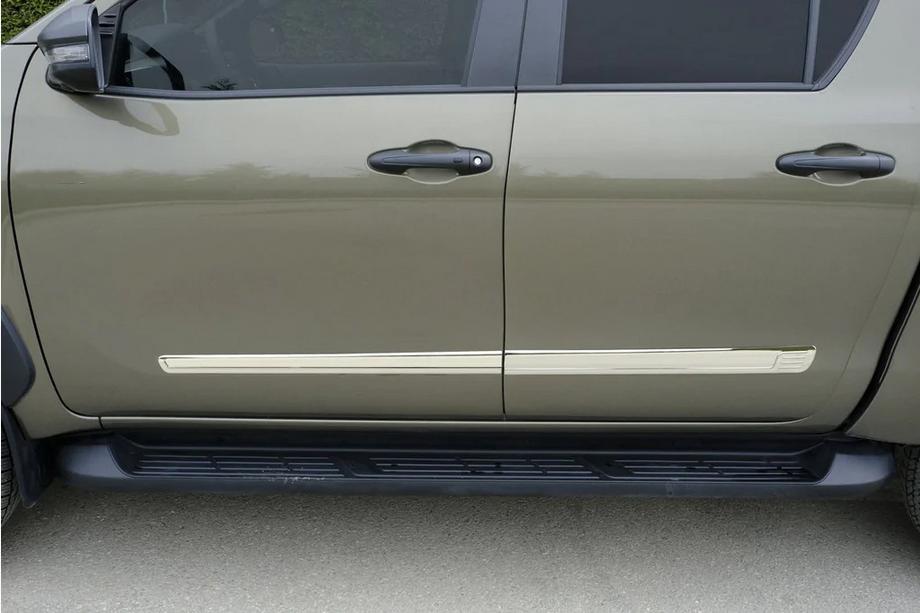 Volkswagen Amarok 2010–2022 Letve za vrata (4 kos, nerjavno jeklo) Image