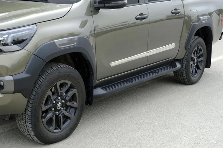 Volkswagen Amarok 2010–2022 Letve za vrata (4 kos, nerjavno jeklo) Fotografija 4