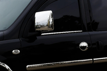 Opel Combo 2002–2012 Kromirane obloge ogledal (2 kosa, plastika) fotografija 4