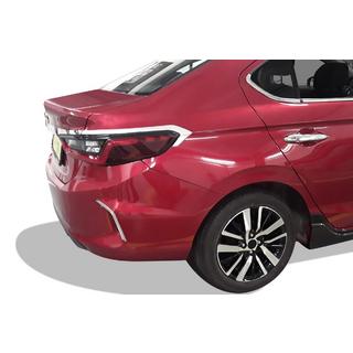 Kromirana letev nad registrsko tablico SD (3 kos, nerjavno jeklo) Honda City 2021– fotografija 3