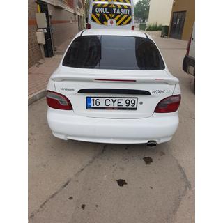 Spojler Meliset (za lakiranje) Hyundai Accent 1994–1999 fotografija 2