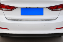 Hyundai Elantra (AD) 2015–2020 Zaščitna letev roba prtljažnika (nerjaveče jeklo) fotografija 1