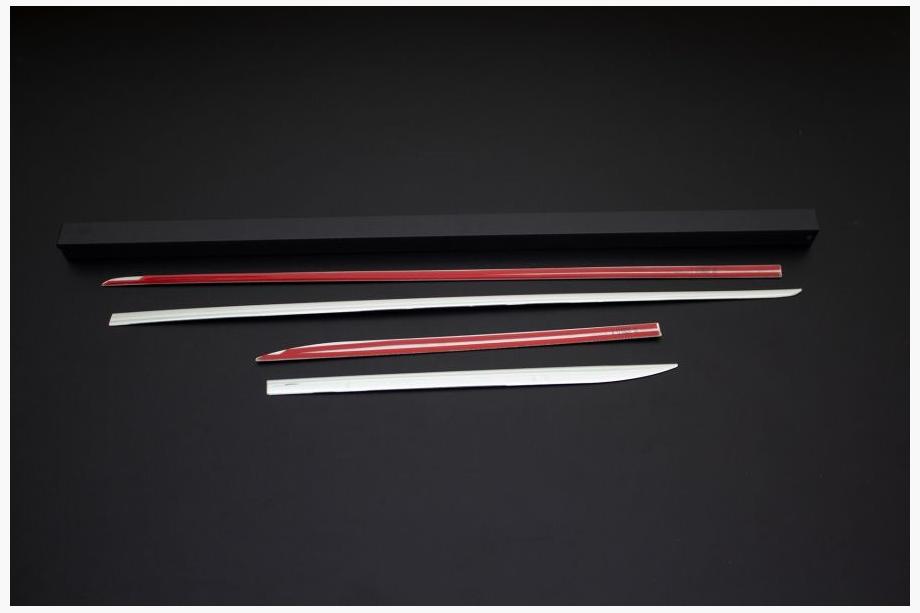 Hyundai I-20 2008–2012 Letvice vrat (4 kos, nerjaveče jeklo) Fotografija 3