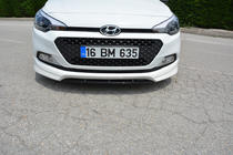 Hyundai I-20 2014–2020 Meliset sprednja lipa odbijača (za lakiranje) fotografija 4