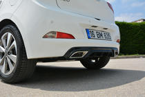 Hyundai I-20 2014–2020 Zadnji difuzor Meliset (za lakiranje) fotografija 3