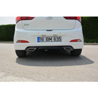 Zadnji difuzor Meliset (za lakiranje) Hyundai I-20 2014–2020 fotografija 1