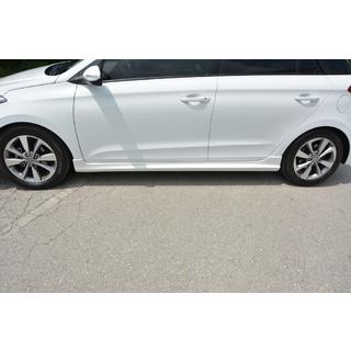 Meliset stranski pragovi (za lakiranje) Hyundai I-20 2014–2020 fotografija 2