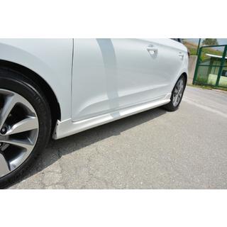 Meliset stranski pragovi (za lakiranje) Hyundai I-20 2014–2020 fotografija 1