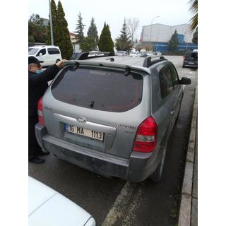 Spojler Meliset (za lakiranje) Hyundai Tucson JM 2004– fotografija 2