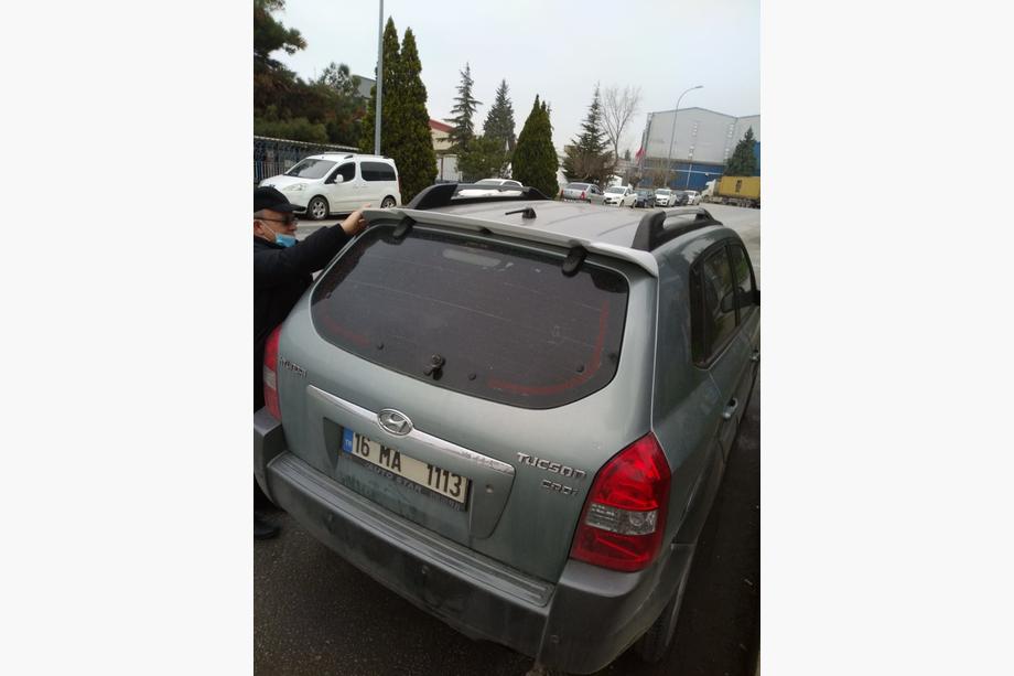 Hyundai Tucson JM 2004– Spojler Meliset (za lakiranje) Image