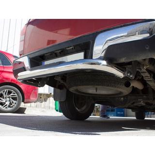 Zadnja zaščitna prečka Amazon Silver (76 mm, nerjavno jeklo) Isuzu D-Max 2019– fotografija 1