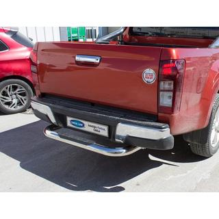 Zadnja zaščitna prečka Amazon Silver (76 mm, nerjavno jeklo) Isuzu D-Max 2019– fotografija 2