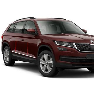 OmsaLine vratne letvice (nerjavno jeklo) Skoda Kodiaq 2016–2023 fotografija 1