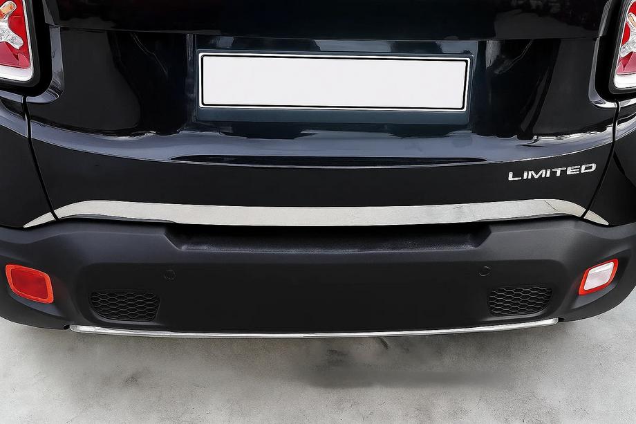 Jeep Renegade 2014– Letvica roba prtljažnika 2019 (3 kosi, nerjaveče jeklo) Carmos - turško nerjaveče jeklo Image