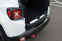 Jeep Renegade 2014– Zaščitna letev zadnjega praga (nerjavno jeklo) fotografija 1