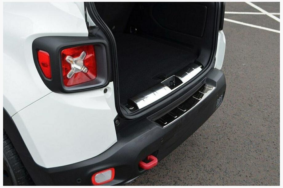 Jeep Renegade 2014– Zaščitna letev zadnjega praga (nerjavno jeklo) Image