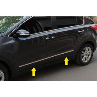 Letve za vrata iz nerjavečega jekla (4 kosi) Kia Sportage 2010–2015 fotografija 1