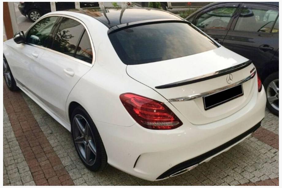 Mercedes C-сlass W205 2014–2021 Spojler OmsaLine (za barvanje) Image