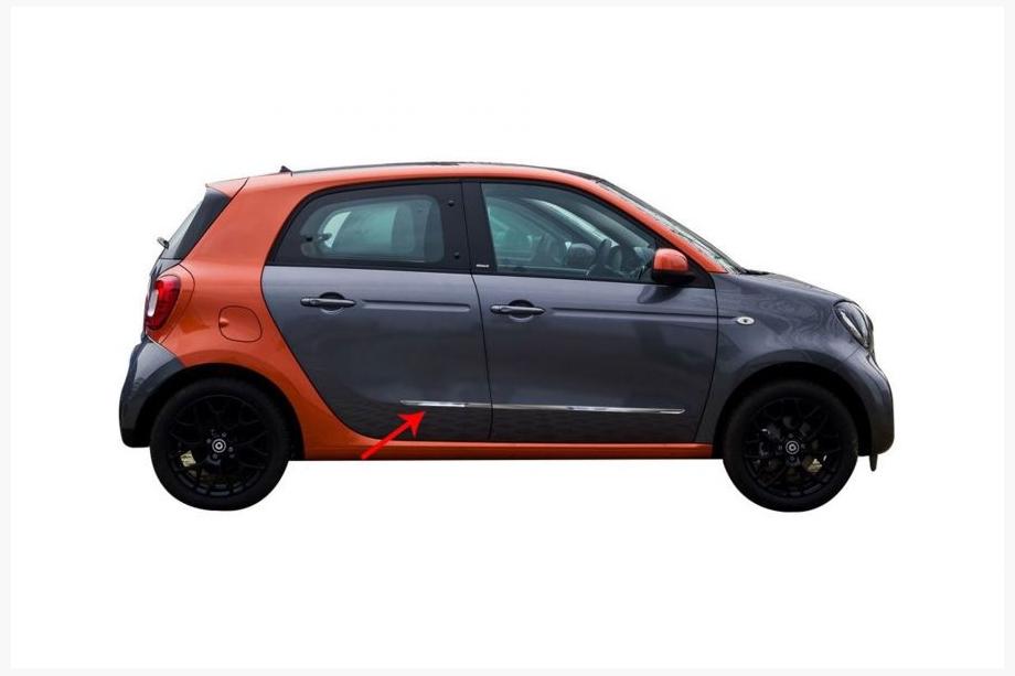 Smart 2014– Letvice za vrata (4 kosi, nerjaveče jeklo) Image