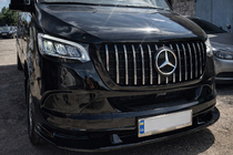 Mercedes Sprinter W907/W910 2018– Spodnja ustnica sprednjega odbijača (za lakiranje) fotografija 2