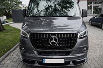 Mercedes Sprinter W907/W910 2018– Spodnja ustnica sprednjega odbijača (za lakiranje) fotografija 1