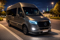 Mercedes Sprinter W907/W910 2018– Spodnja ustnica sprednjega odbijača (za lakiranje) fotografija 3