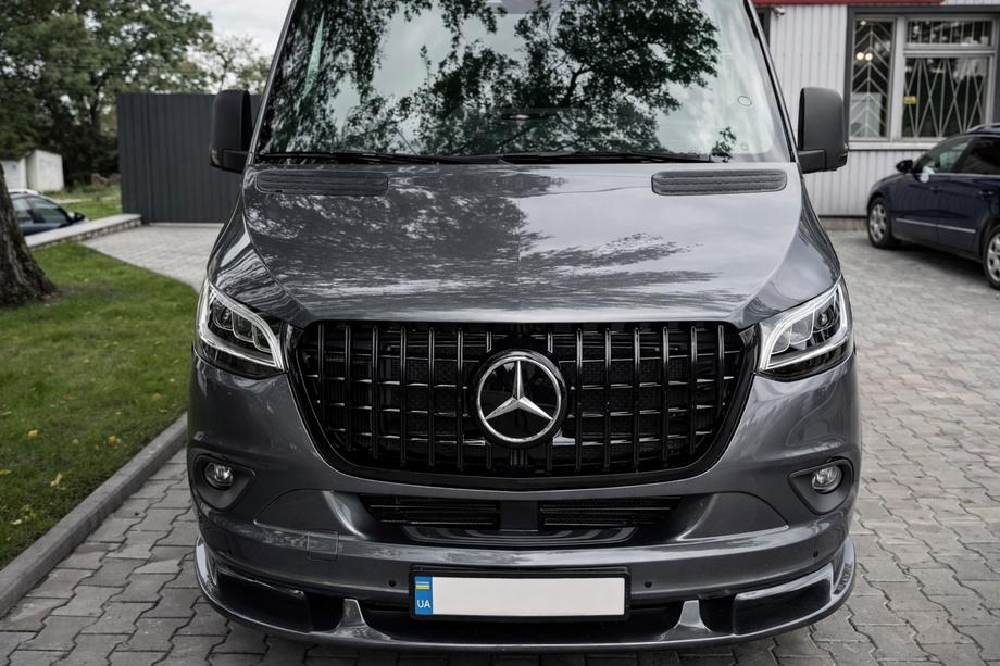Mercedes Sprinter W907/W910 2018– Spodnja ustnica sprednjega odbijača (za lakiranje) Image