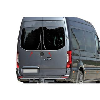 Obroba zadnjega stekla, nerjaveče jeklo (2 kosa) fotografija 1