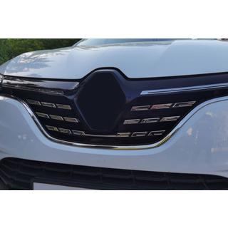 Nerjaveči okrasni dodatki za masko hladilnika 2021+ (set 5 kosov) Renault Megane IV 2016–2025 fotografija 2