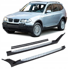 BMW X3 E83 2003–2010 Stranske stopnice Cixtai (2 kosa, aluminij) fotografija 1