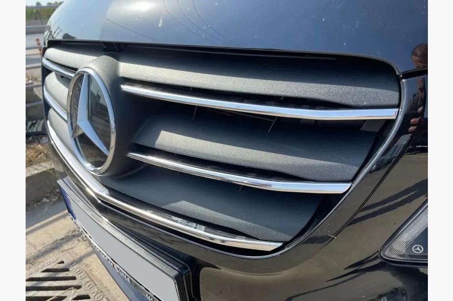 Mercedes Vito/V-razred W447 2014– Okrasne letve za masko 2020+ (5 kos, nerjaveče jeklo) OmsaLine - italijansko nerjavno jeklo Fotografija 3