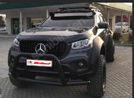 Mercedes X class 2017–2020 Spojler vetrobranskega stekla (V3, za lakiranje) fotografija 2
