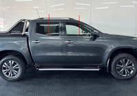 Mercedes X class 2017–2020 Spodnje obrobe oken (4 kosi, nerjavno jeklo) fotografija 1