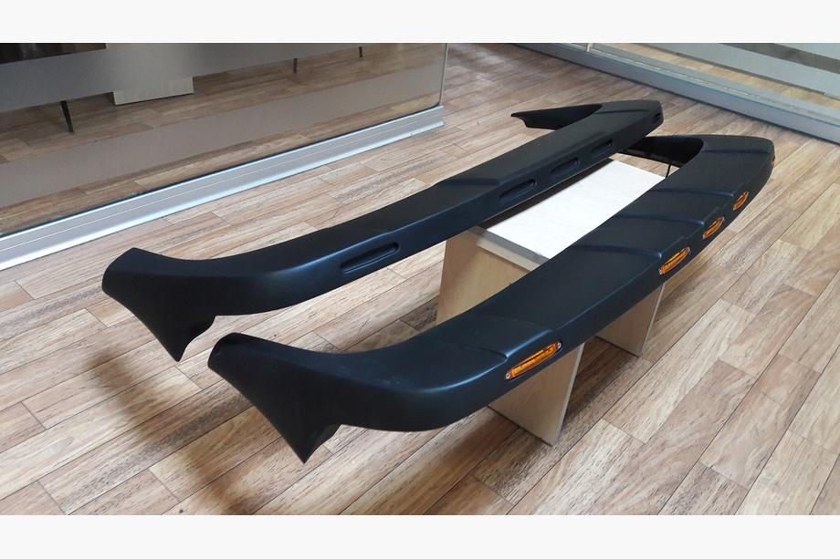 Nissan Navara/NP300 2016– Sončni vizir za vetrobransko steklo (Meliset LED V2) Image
