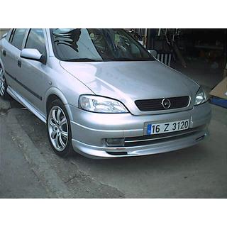 Sprednji spodnji lip spojler Sedan (za lakiranje) Opel Astra G Classic 1998–2012 fotografija 2