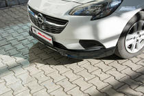 Opel Corsa E 2015–2019 Sprednji spodnji lip spojler (za lakiranje) fotografija 3