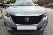 Peugeot 2008 2019– Obloga pokrova motorja (1 kos, nerjavno jeklo) fotografija 1