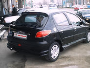 Peugeot 206 1998–2024 Spodnji spojler Meliset (za barvanje) fotografija 2